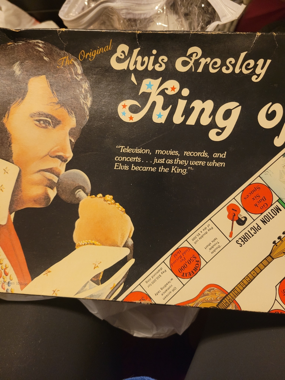 King Of Rock Game - Excellent Vintage Condition Box Intact All There